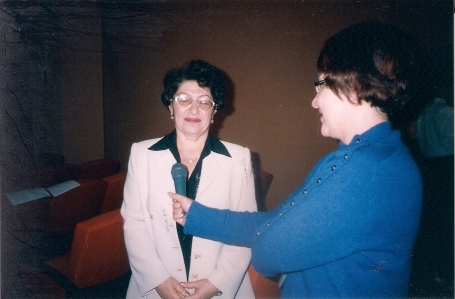 интервью во время конференции 2004 года